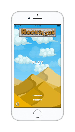 Rock-Slide Screen Shot